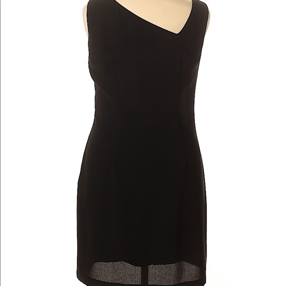 CDC Evening Casual Black Dress Sz 14 - Picture 2 of 5